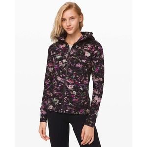 Lululemon Scuba Hoodie *Light Cotton Fleece in Floral Illusion Size 6